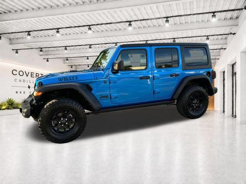Hydro Blue Pearlcoat 2024 Jeep Wrangler Sport