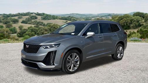 Silver Metallic 2023 Cadillac XT6 Premium Luxury AWD