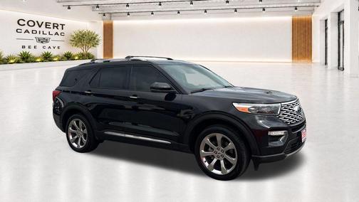 Agate Black Metallic 2020 Ford Explorer Platinum
