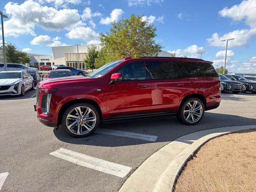 Radiant Red Tintcoat 2026 Cadillac Escalade Sport