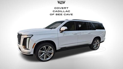 Vibrant White Tricoat 2026 Cadillac Escalade ESV Sport