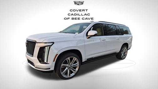 Vibrant White Tricoat 2026 Cadillac Escalade ESV Sport