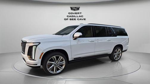 Vibrant White Tricoat 2026 Cadillac Escalade ESV Sport