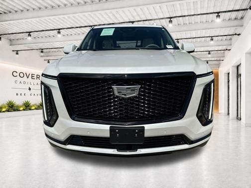 Crystal White Tricoat 2025 Cadillac Escalade Sport Platinum
