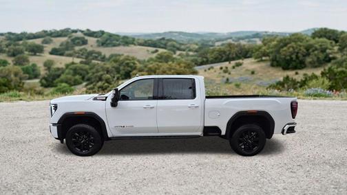Summit White 2025 GMC Sierra 3500 AT4