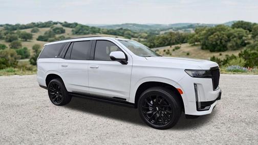 Crystal White Tricoat 2024 Cadillac Escalade Sport