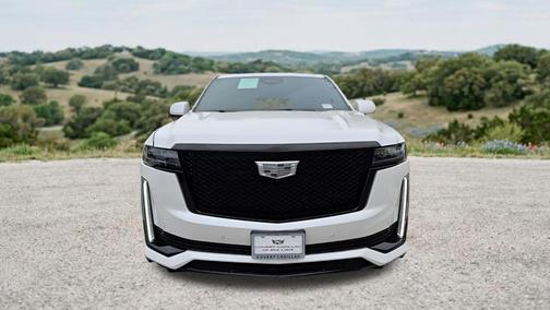 Crystal White Tricoat 2024 Cadillac Escalade Sport
