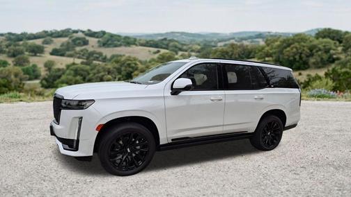 Crystal White Tricoat 2024 Cadillac Escalade Sport