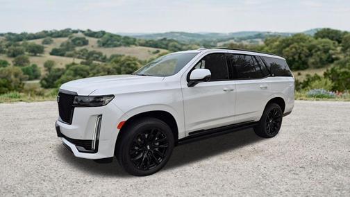 Crystal White Tricoat 2024 Cadillac Escalade Sport