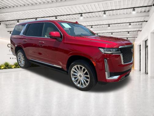 Radiant Red Tintcoat 2024 Cadillac Escalade Premium Luxury