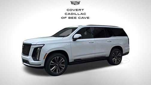 Vibrant White Tricoat 2026 Cadillac Escalade Sport