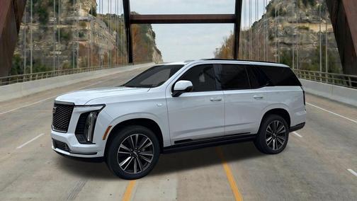 Vibrant White Tricoat 2026 Cadillac Escalade Sport