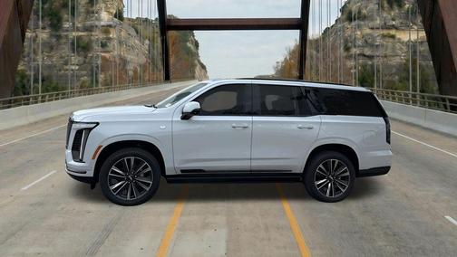 Vibrant White Tricoat 2026 Cadillac Escalade Sport