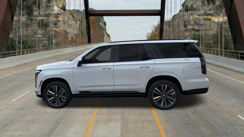 Vibrant White Tricoat 2026 Cadillac Escalade Sport