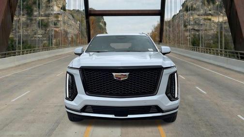 Vibrant White Tricoat 2026 Cadillac Escalade Sport