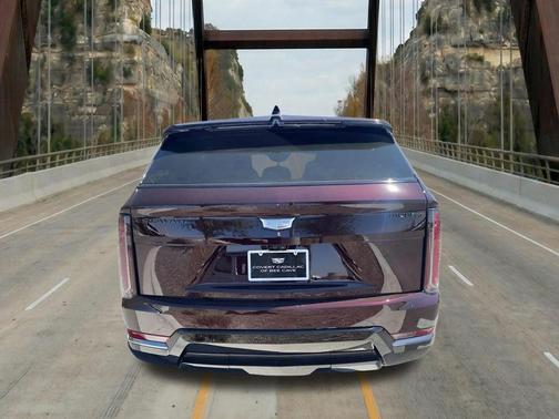 Black Cherry Tintcoat 2025 Cadillac Escalade IQ Sport 1