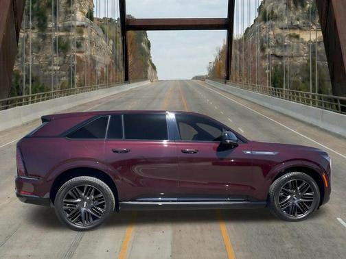 Black Cherry Tintcoat 2025 Cadillac Escalade IQ Sport 1