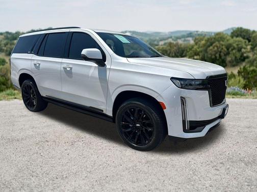 Crystal White Tricoat 2023 Cadillac Escalade Sport Platinum