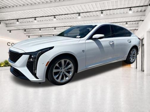 Summit White 2026 Cadillac CT5 Premium Luxury