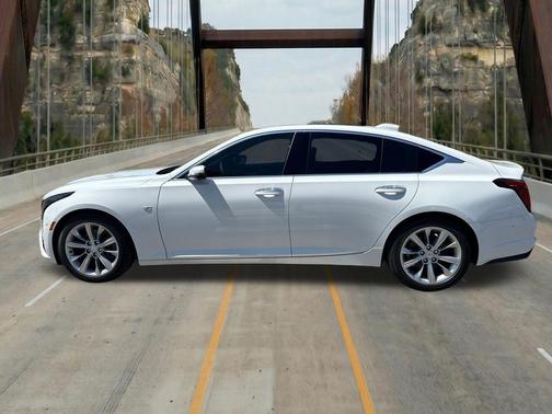 Summit White 2026 Cadillac CT5 Premium Luxury