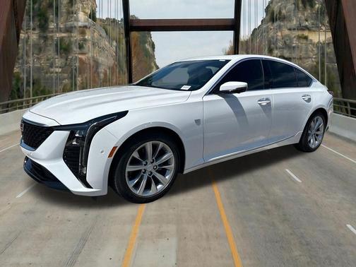 Summit White 2026 Cadillac CT5 Premium Luxury