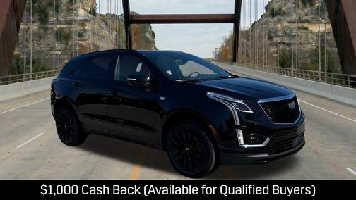 Stellar Black Metallic 2026 Cadillac XT5 Sport