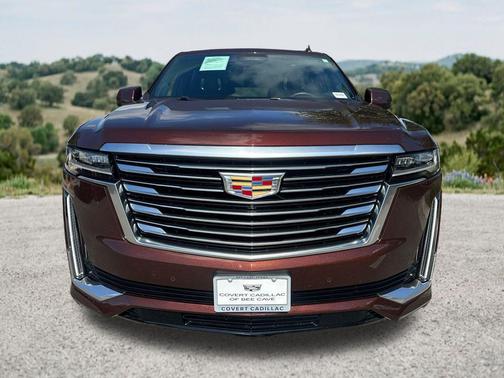 Mahogany Metallic 2023 Cadillac Escalade ESV Premium Luxury Platinum