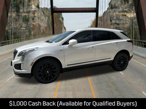 Crystal White Tricoat 2026 Cadillac XT5 Premium Luxury