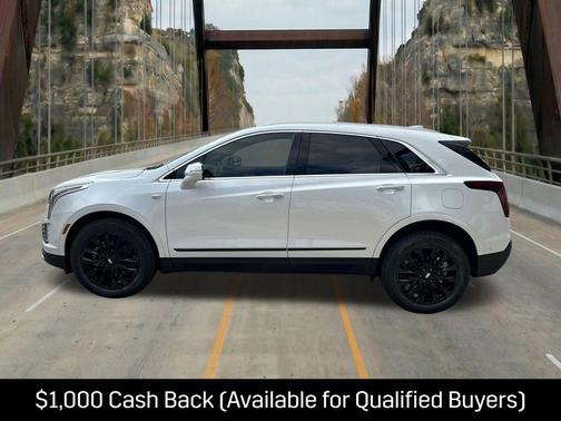 Crystal White Tricoat 2026 Cadillac XT5 Premium Luxury
