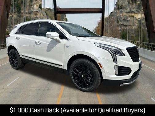 Crystal White Tricoat 2026 Cadillac XT5 Premium Luxury