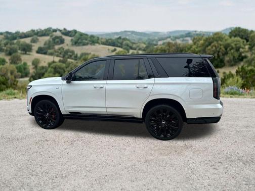 Crystal White Tricoat 2025 Cadillac Escalade Sport Platinum