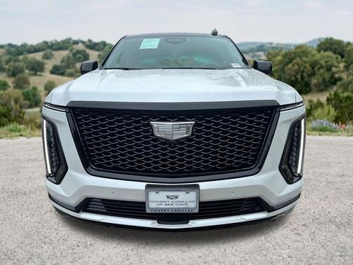Crystal White Tricoat 2025 Cadillac Escalade Sport Platinum