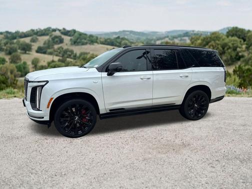 Crystal White Tricoat 2025 Cadillac Escalade Sport Platinum