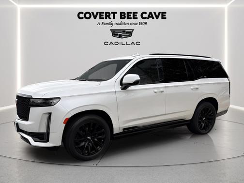 Crystal White Tricoat 2021 Cadillac Escalade Sport