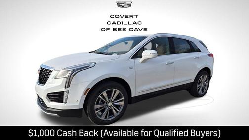 Crystal White Tricoat 2026 Cadillac XT5 Premium Luxury