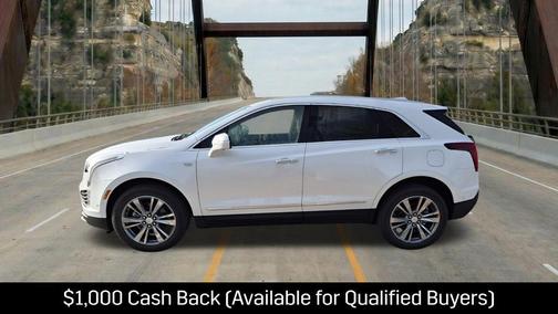 Crystal White Tricoat 2026 Cadillac XT5 Premium Luxury