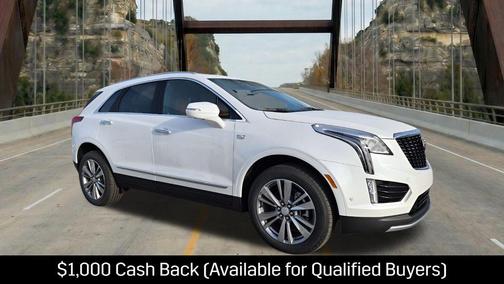 Crystal White Tricoat 2026 Cadillac XT5 Premium Luxury