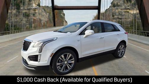 Crystal White Tricoat 2026 Cadillac XT5 Premium Luxury
