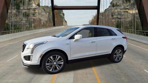 Crystal White Tricoat 2026 Cadillac XT5 Premium Luxury