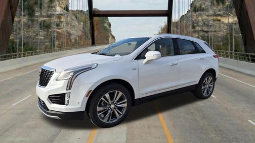 Crystal White Tricoat 2026 Cadillac XT5 Premium Luxury