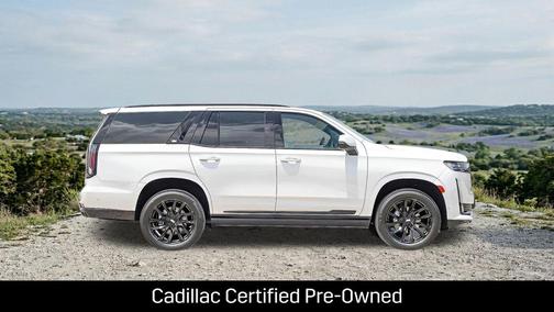 Crystal White Tricoat 2024 Cadillac Escalade Sport Platinum