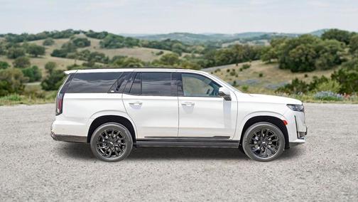 Crystal White Tricoat 2024 Cadillac Escalade Sport Platinum