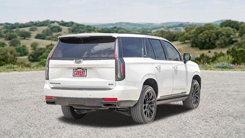 Crystal White Tricoat 2024 Cadillac Escalade Sport Platinum
