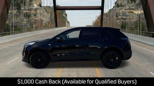 Stellar Black Metallic 2026 Cadillac XT5 Sport