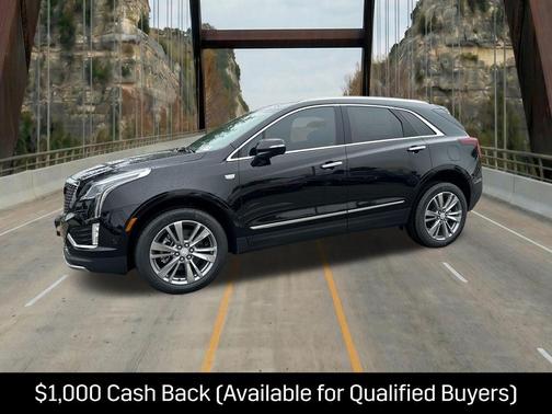 Stellar Black Metallic 2026 Cadillac XT5 Premium Luxury