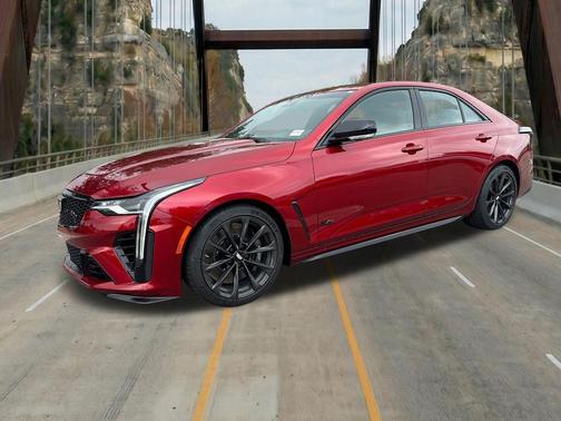 Radiant Red Tintcoat 2026 Cadillac CT4-V V-Series Blackwing RWD