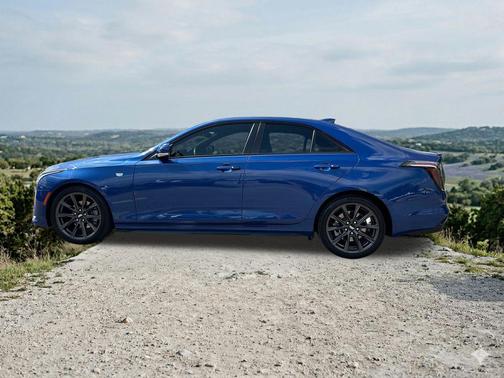 Wave Metallic 2024 Cadillac CT4 Sport