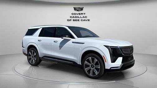 Vibrant White Tricoat 2026 Cadillac Escalade IQL Premium Luxury