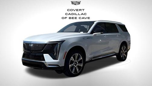 Vibrant White Tricoat 2026 Cadillac Escalade IQL Premium Luxury