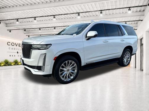 Crystal White Tricoat 2021 Cadillac Escalade Premium Luxury